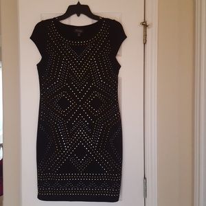 Thalia Sodi Black Sequin Dress