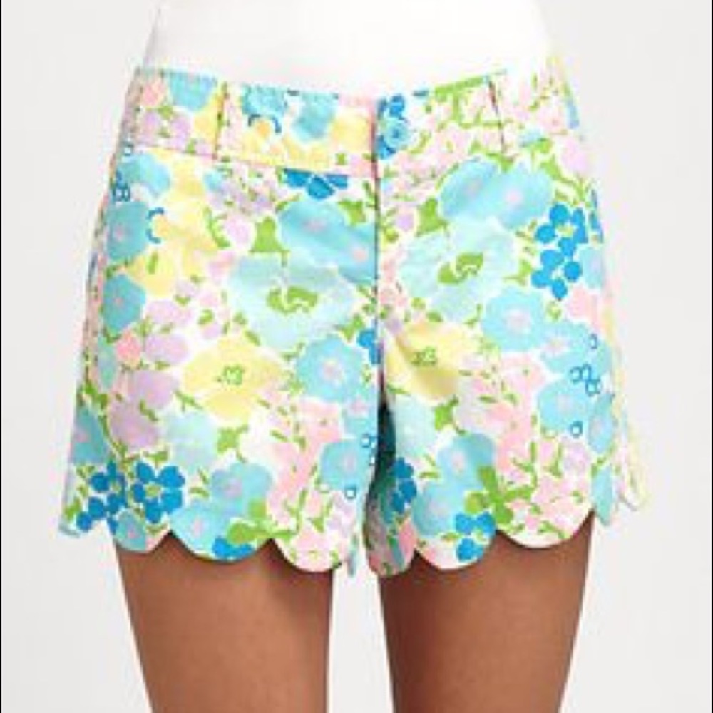 Lilly Pulitzer Spring Fling Shorts - Worn Twice!