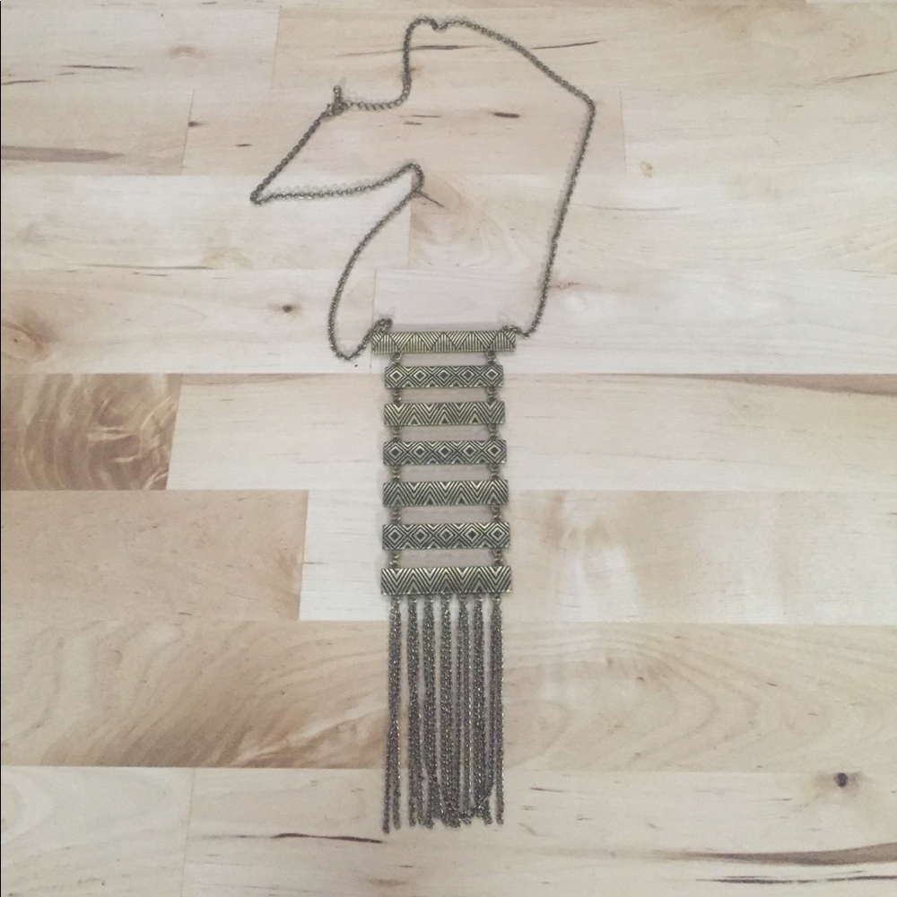 Bohemian Gold Necklace