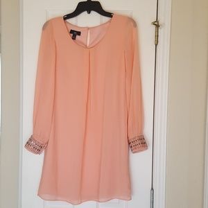 IN San Francisco Pink Long Sleeve Dress
