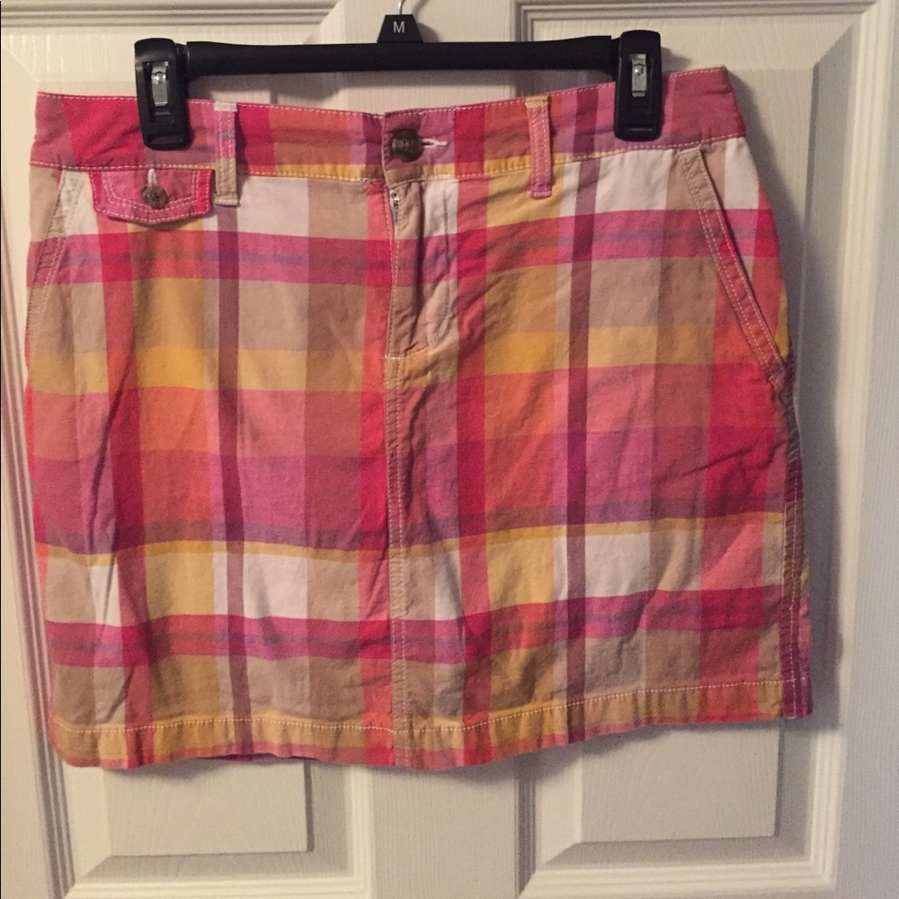 Multi color skort