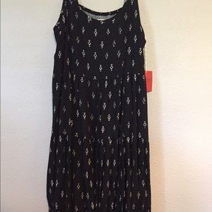 Loose A line shift dress.