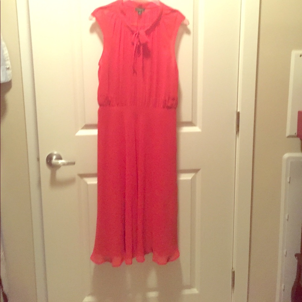 Red dress