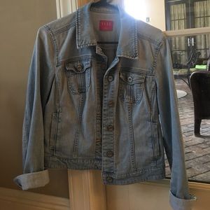 Oversized denim jacket