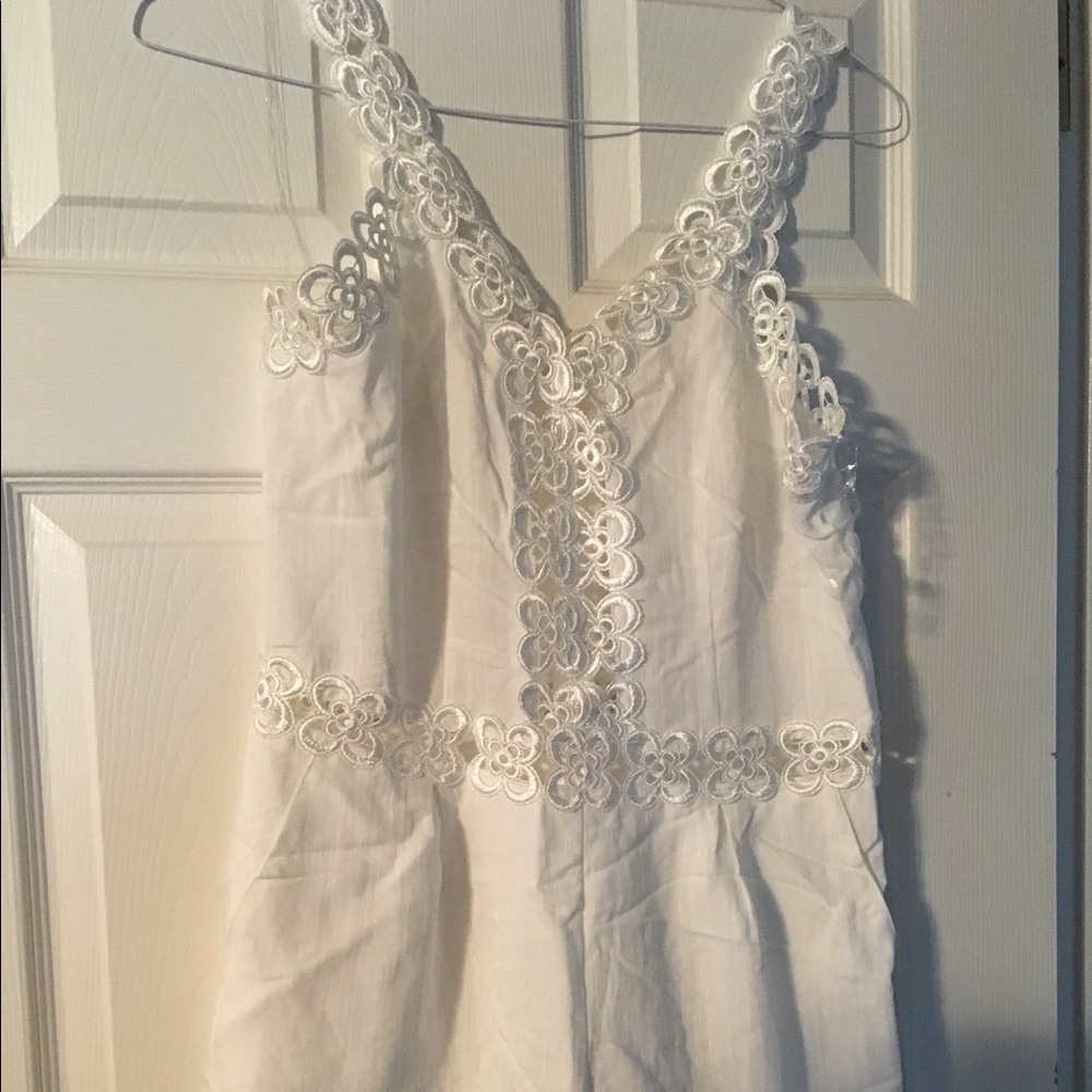 White romper