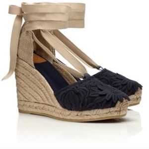 Tory Burch Espadrille Wedges