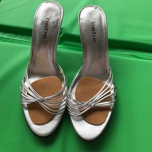 bebe Heels. Gently used.