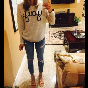 Minkpink "yay" Sweatshirt