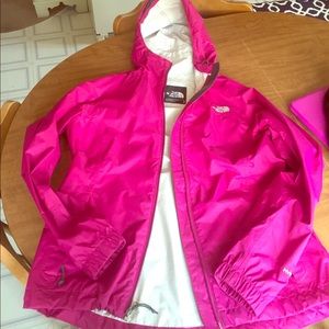 Northface rain coat!