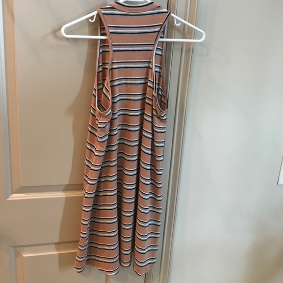 Sadie & Sage Striped High Neck Swing Dress - Picture 5 of 6