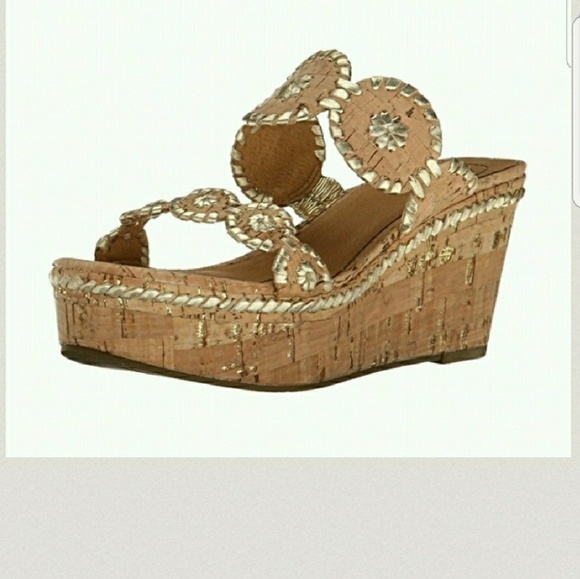Jack Rogers Shoes - Jack Rogers platform wedge Size 8