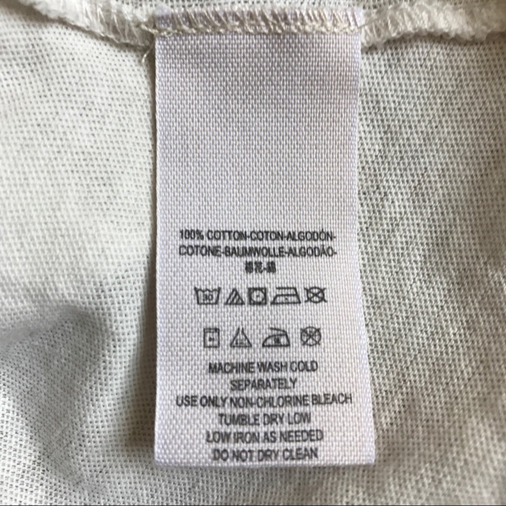 Free People Davey & The Chains Oversized Tee Sz S - Picture 6 of 6