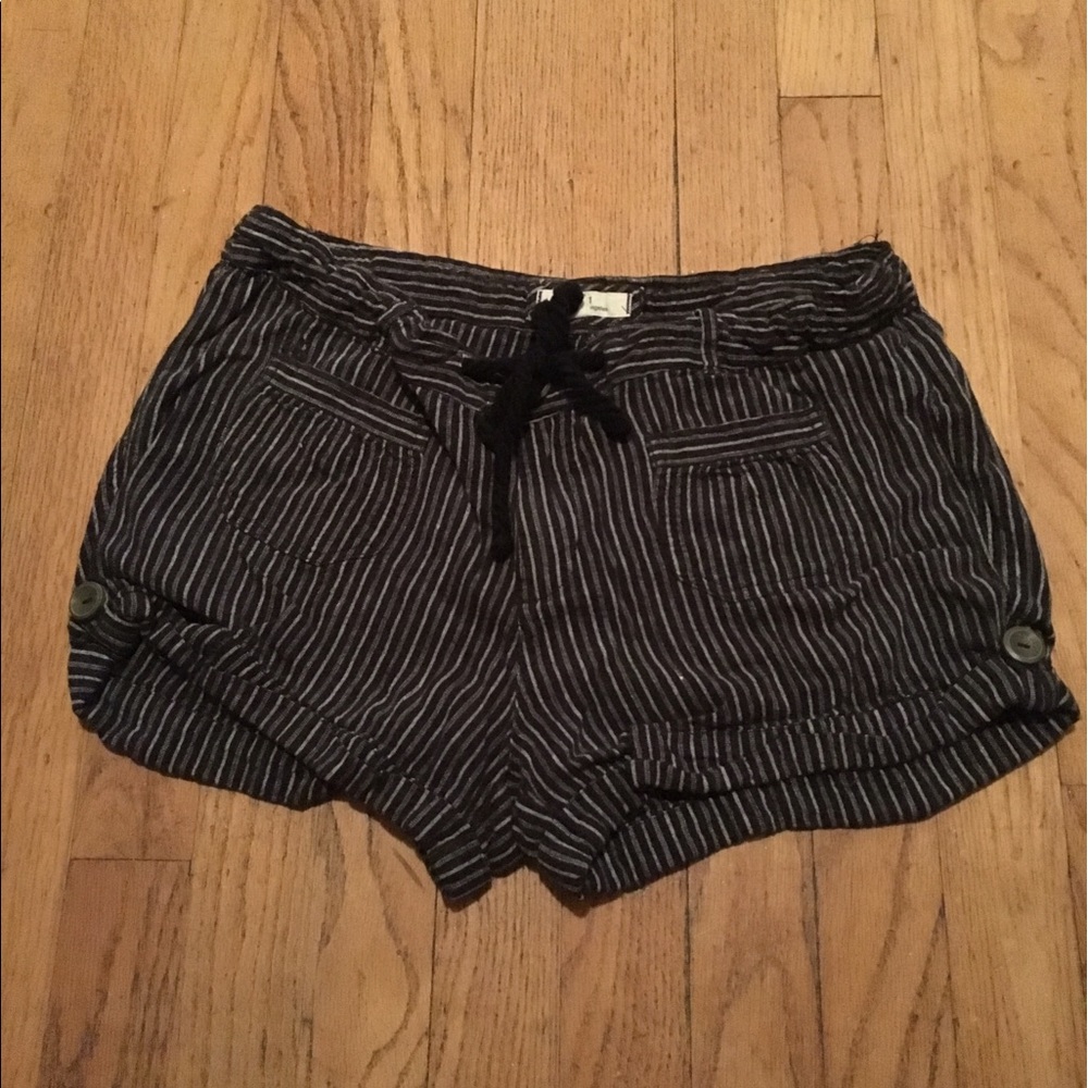 Soft Striped Shorts