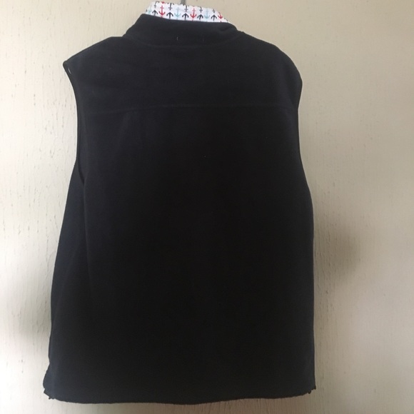 Navy Blue Fleece Vest - Picture 4 of 4