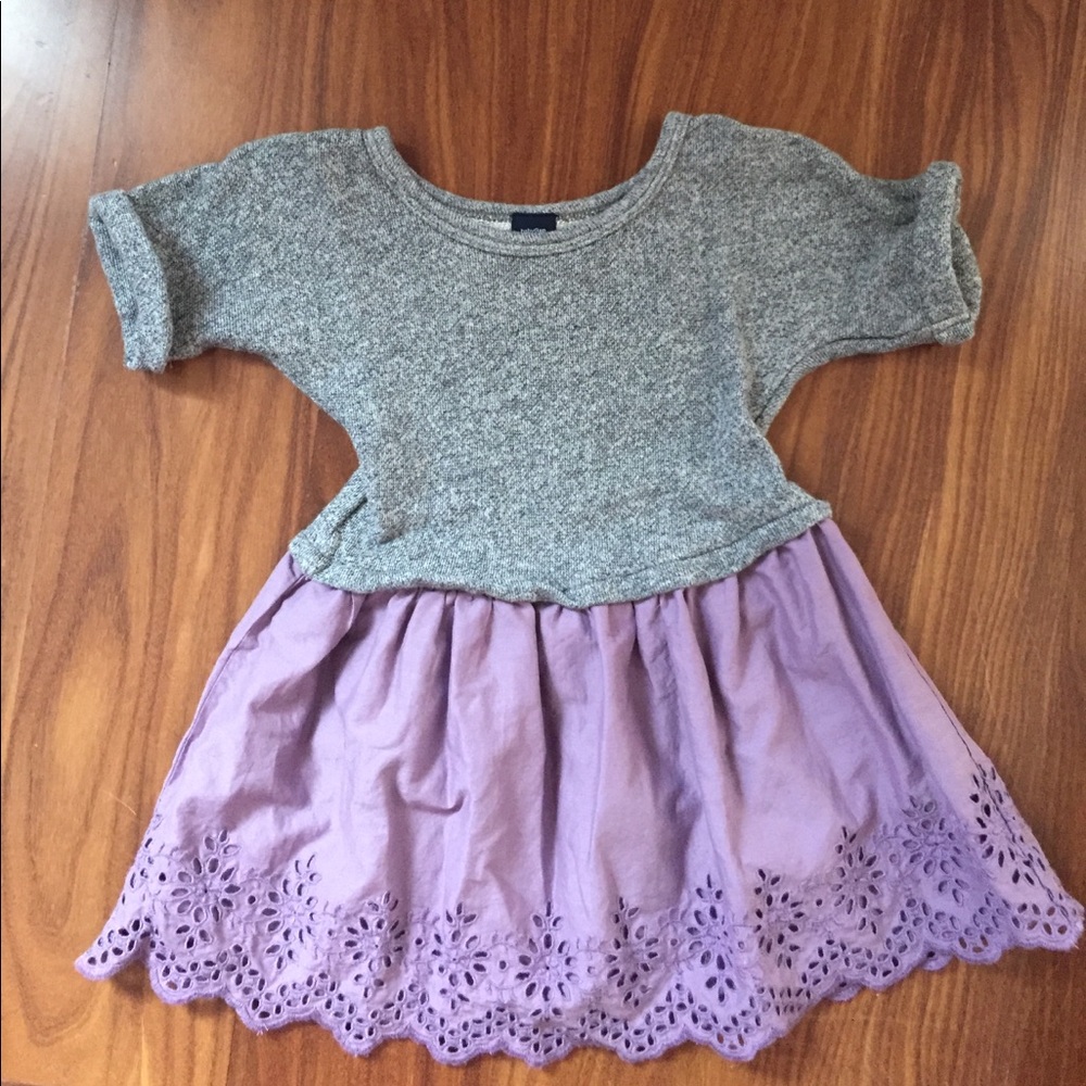 Baby GAP Marled Laser Cut Dress
