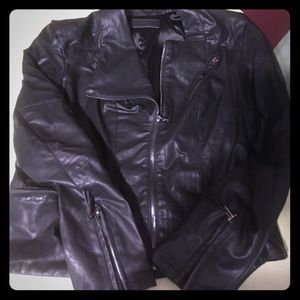 Faux Leather Jacket
