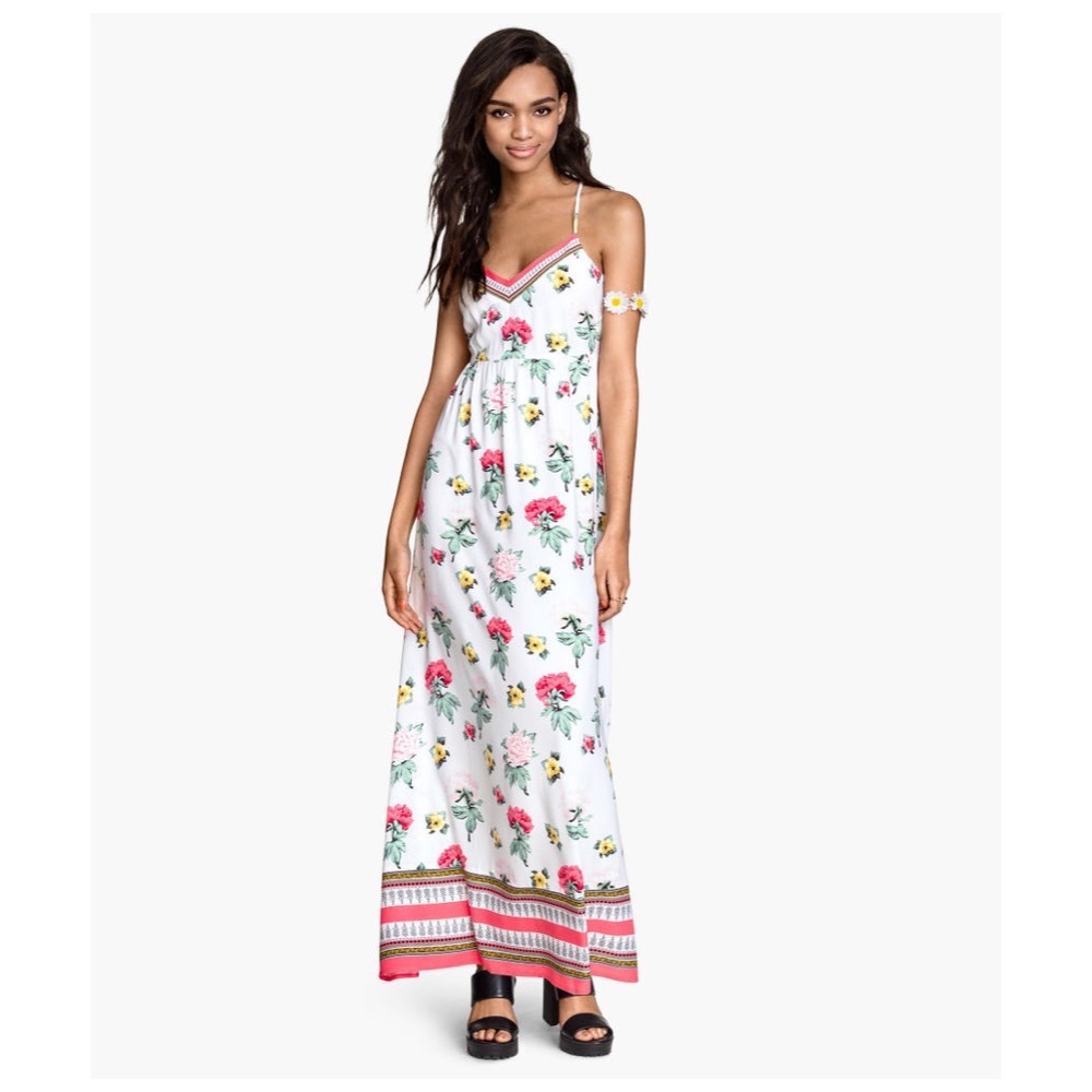 Floral maxi dress
