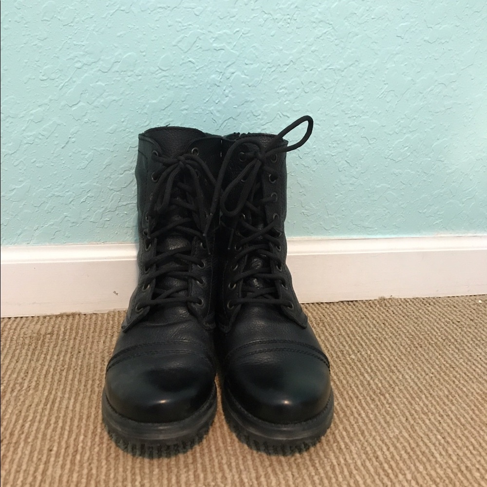 Steve Madden Combat Boots