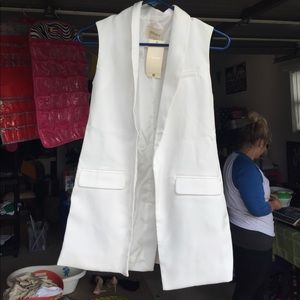 Women's White Vest