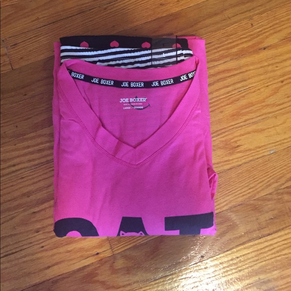 NWOT 3-piece Joe Boxer Pajamas.