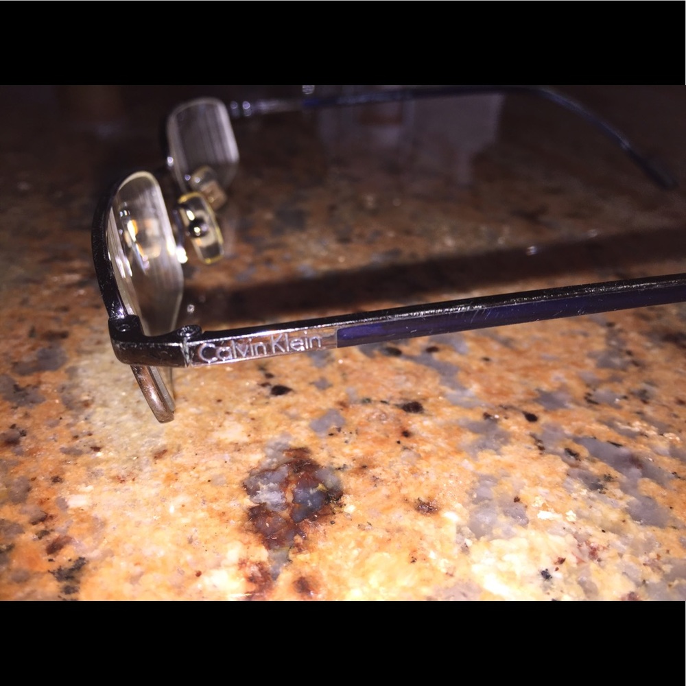 Calvin Klein eyewear used with prescription lens