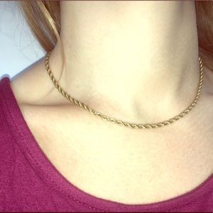FINAL PRICE Women's gold rope chain