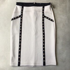 Forever 21 Pencil Skirt with Gold Studs