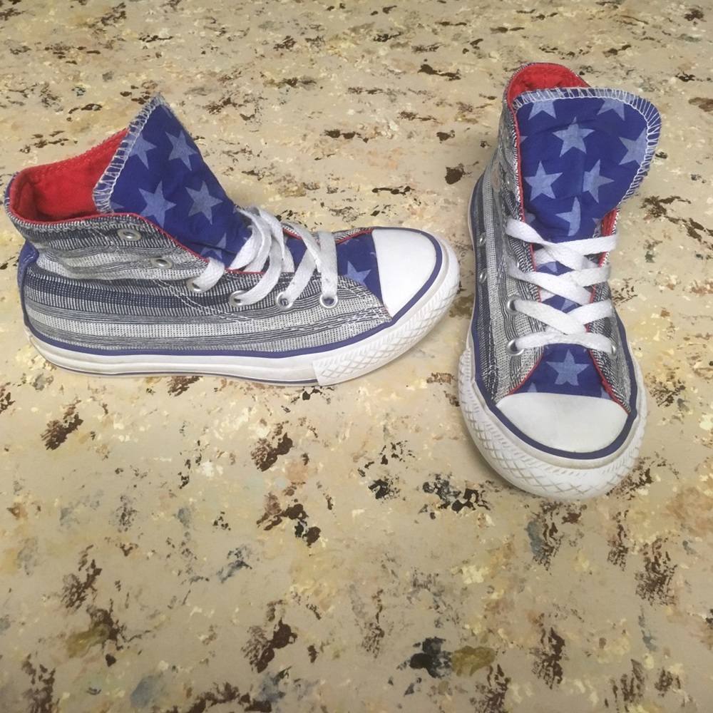 Boys Converse hi top all star