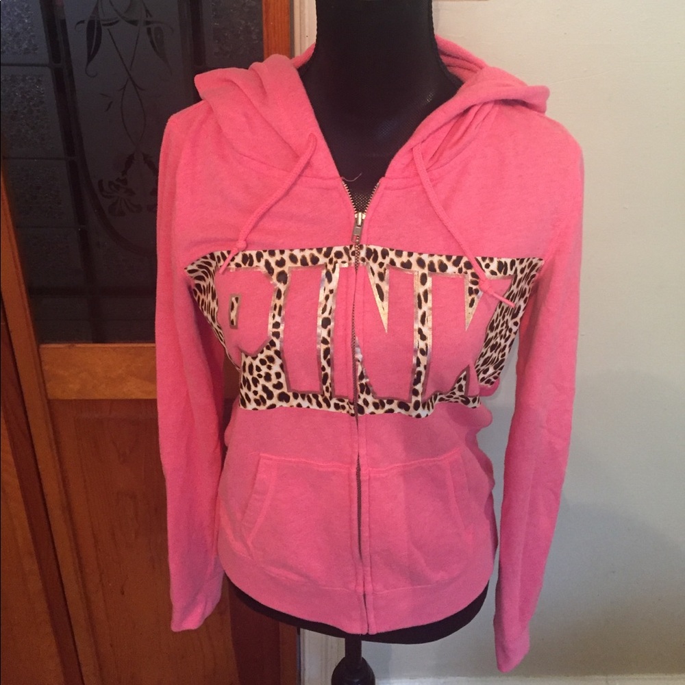 Pink Victoria Secrets Hoodie.