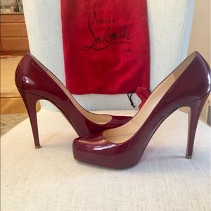 Christian Louboutin Burgundy