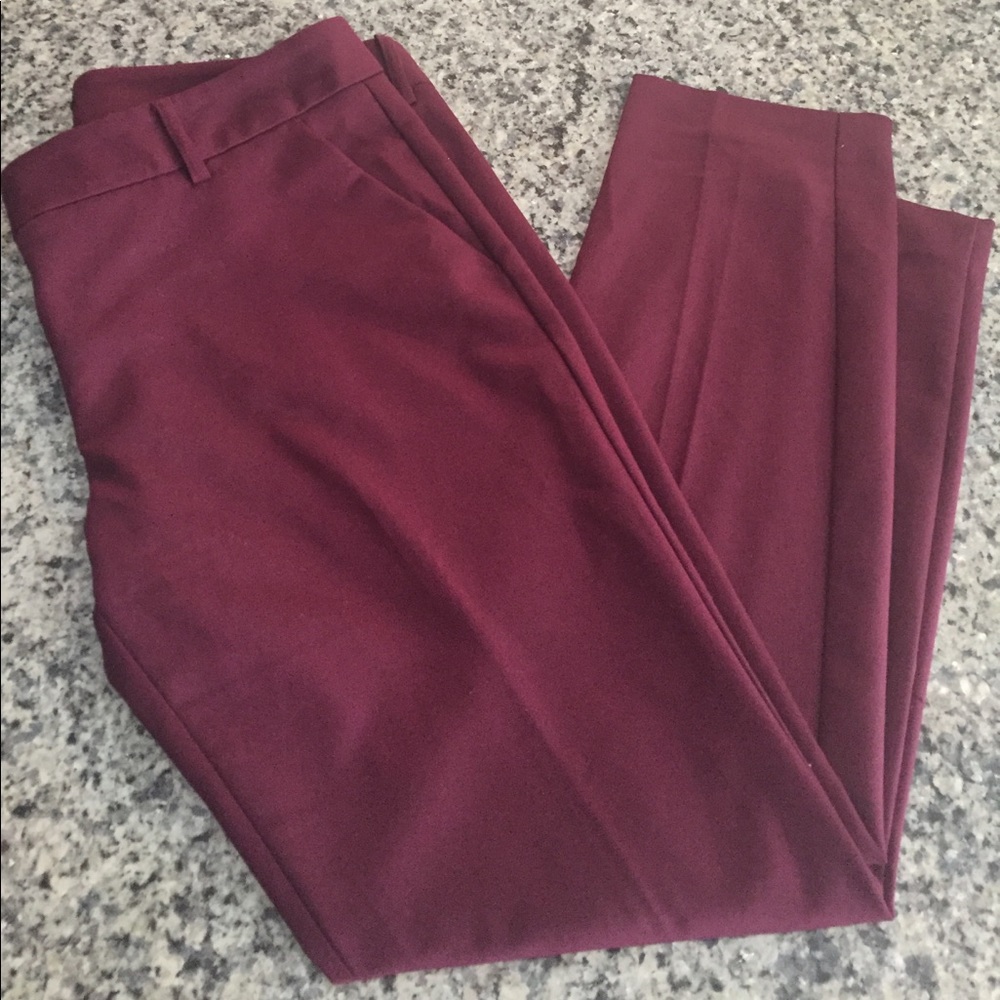 Ankle crop work pants