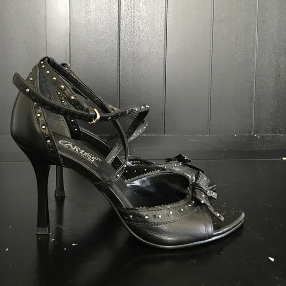 Carlos Santana Shoes - Carlos Santana Heels Leather - Studded