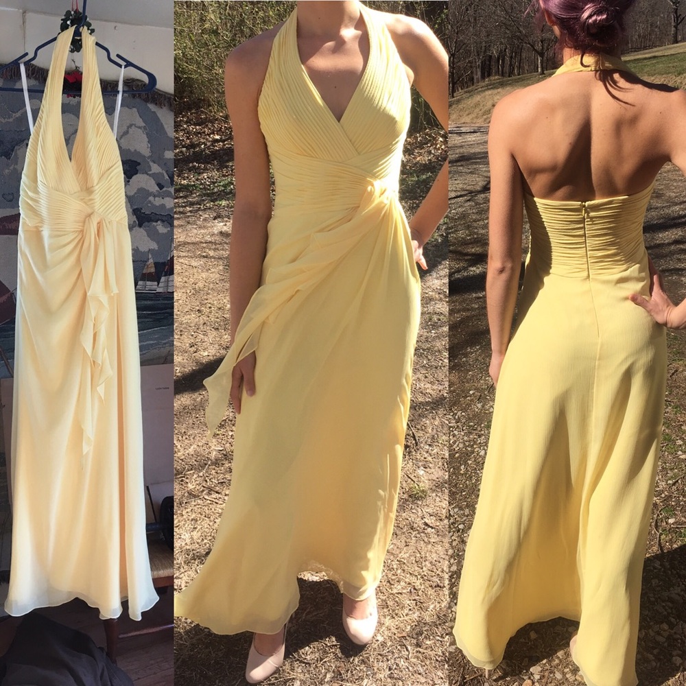 Yellow Semi-Formal Dress