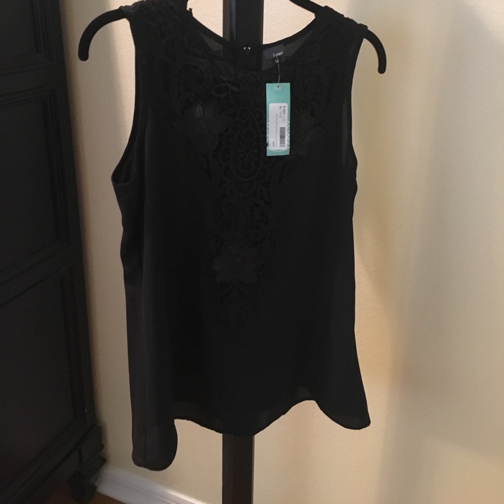 Stitch fix iner crochet detail blouse