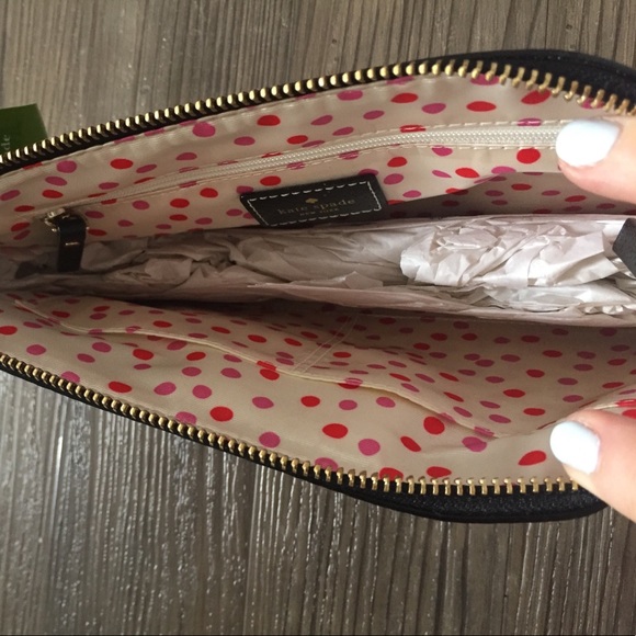 NWT Black Kate Spade ♠️ Purse - Picture 3 of 6