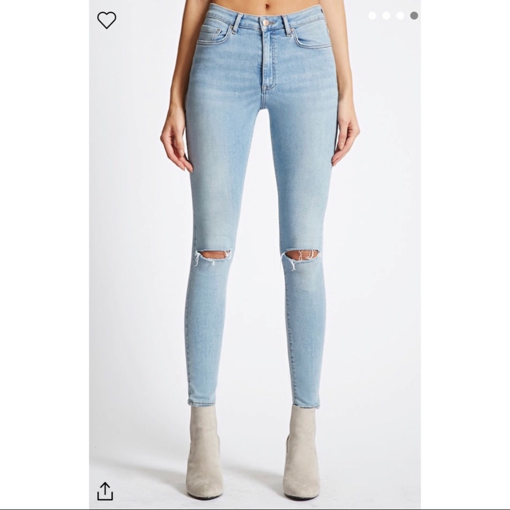 Forever 21 high waisted jeans