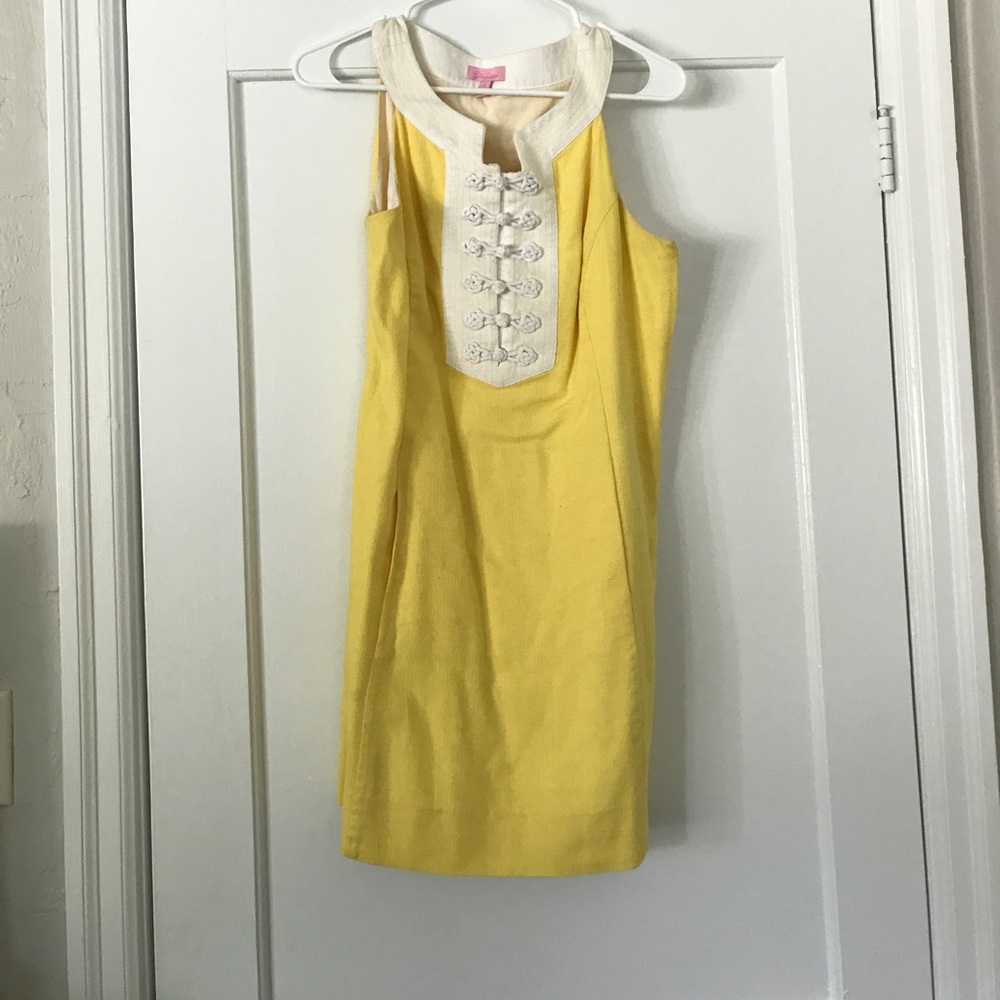 Yellow summer dress, gently used
