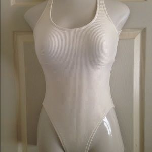 Super slimming White Le Cove Swimsuit