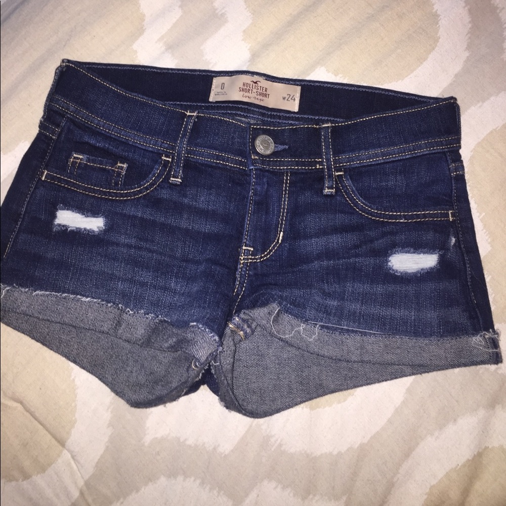 Hollister Low Rise Jean Shorts