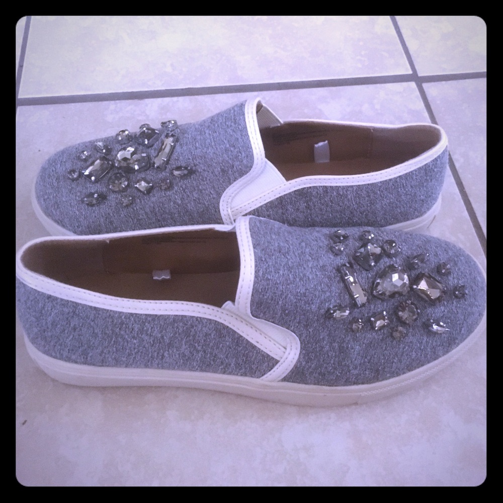 Mossimo slip on platform shoes