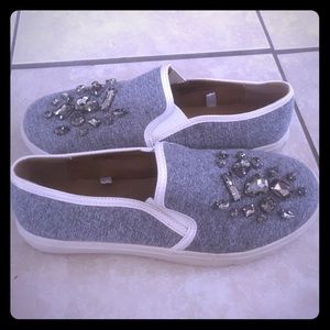 Mossimo slip on platform shoes