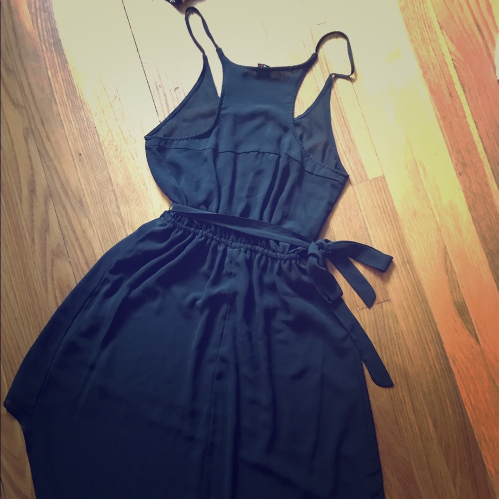Black summer dress