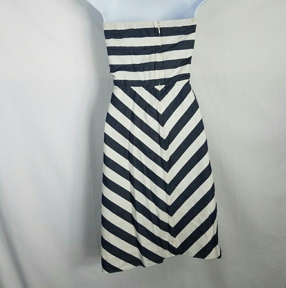 The Limited Outback Red Nautical Strapless Dress - Picture 2 of 8