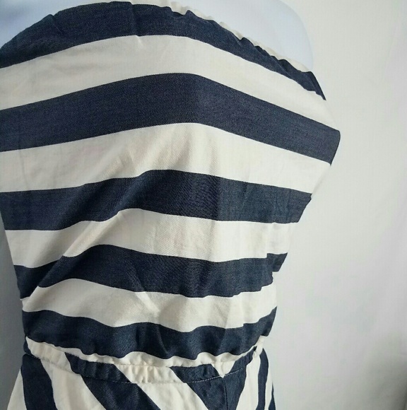 The Limited Outback Red Nautical Strapless Dress - Picture 3 of 8