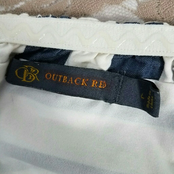 The Limited Outback Red Nautical Strapless Dress - Picture 5 of 8