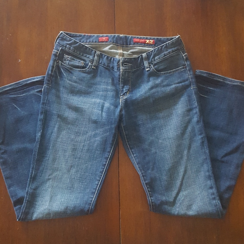 Express Stella Boot Cut Denim Jeans