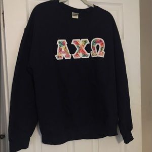 AXO sorority sweatshirt