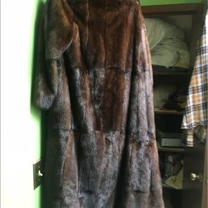 Genuine mink coat