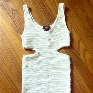 White Bebe dress