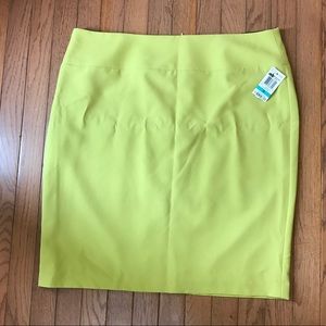 Lime Green Skirt